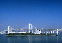 美しい東京港の眺望